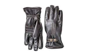 Tallberg Vintage marron perforé moto blindé ventilé gants en cuir motard été cagoule cyclisme décontracté voyage sport - Product Image 3
