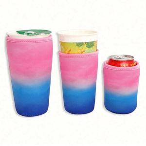 Porte-canette isotherme en néoprène personnalisé avec votre logo - Product Image 2