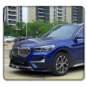 สำหรับ BMW X1 F49 20Li 25Li 2020-2022 สไตล์ MP ชุดแต่งกันชนหน้ารถยนต์ ลิปสปลิตเตอร์ ดิฟฟิวเซอร์ ฝาครอบป้องกันกันชน อุปกรณ์ตกแต่งรถยนต์ - Product Image 3