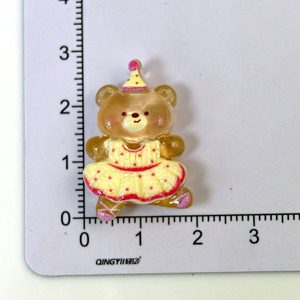 Figuras de resina translúcida de animales en colores mixtos para decoración del hogar y accesorios de manualidades. - Product Image 3