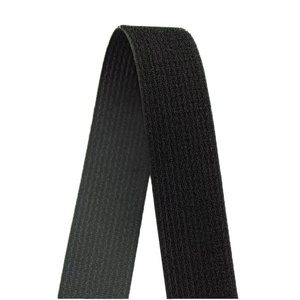 Hot Bán Đen Nguyên Liệu Móc Và Vòng Lặp May Trên Dính Móc Và Vòng Lặp Velcroes Băng Nhiệm Vụ Nặng Nề Cho Quần Áo Và Giày - Product Image 3