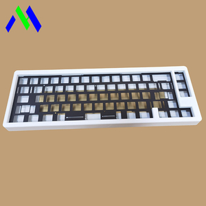 Đồng nhôm thép không gỉ phần kim loại chế tạo <span class=keywords><strong>CNC</strong></span> gia công chơi game nhôm bàn phím trường hợp - Product Image 4