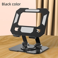 Taşınabilir karbon çelik Tablet standı tutucu ayarlanabilir katlanabilir 360 derece rotasyon masası kapalı kullanım için ucuz fiyat iPhone Tablet