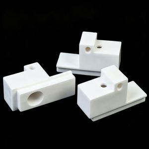 Bloc de positionnement <span class=keywords><strong>en</strong></span> céramique d'<span class=keywords><strong>alumine</strong></span> haute précision sur mesure, <span class=keywords><strong>en</strong></span> forme de L, à isolation élevée, résistant à l'usure, pièces céramiques CNC - Product Image 3