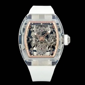 La montre mécanique automatique tourbillon squelettée de luxe la plus vendue avec boîtier en cristal 5602 pour hommes en 2026 - Product Image 2
