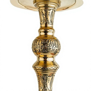 Vente en gros de chichas en laiton massif de style Khalil Maamoon - Shika Legend 40cm - Product Image 4