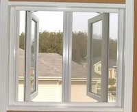 Ventana Abatible de PVC Kabo 2026, Estándar EN, Ahorro de Energía, Doble Acristalamiento