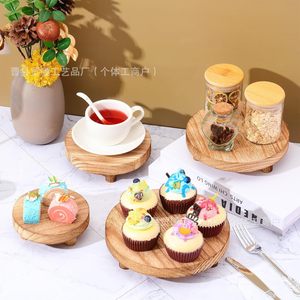 Soporte de madera para exhibición de plantas, organizador de escritorio para almacenamiento y decoración, estilo rústico y elegante - Product Image 4