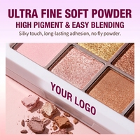 Fabricant de maquillage B2B, palette de fards à paupières, marque privée, OEM, ODM, sans plomb, végétalien, fournitures cosmétiques en vrac, laboratoire personnalisé