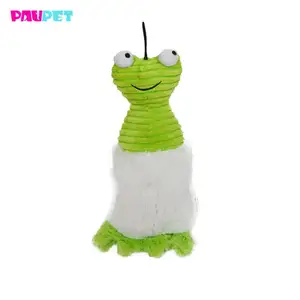 Yiwu Fournitures Pour Animaux de compagnie Et Animaux En Peluche Jouets À Mâcher Pour Chiens Tou Grincement Petit Chien Jouets Peluche Grenouille Verte