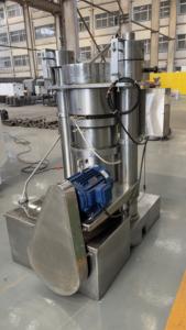 Presse à huile hydraulique entièrement automatique 360° pour arachides, graines de tournesol, beurre de cacao et carthame, usage domestique - Product Image 5