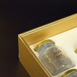 Caja de Regalo de Lujo Personalizada con Diseño de Nido de Pájaro en Dorado, con Logotipo, Tapa Superior e Inferior, para Regalos Empresariales, Venta al Por Mayor - Product Image 3