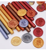 Bâtons de cire de résine pour pistolet à colle 11 mm – Bâtons de cire pour sceau personnalisé DIY pour un meilleur effet de l'estampille et des lignes fines
