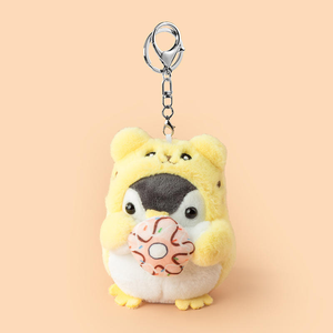 Haute qualité personnalisé mignon belle douce moelleuse pingouin pendentif porte-clés cadeau pour sac à main sac à dos clés de voiture - Product Image 1