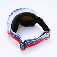 Housse de protection pour lunettes de ski, pour planche simple ou double, stockage portable, boule cylindrique, lentille de neige anti-rayures, chiffon/miroir pour ski