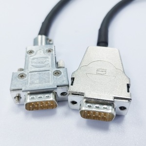 사용자 정의 CNC 알루미늄 합금 하우징 케이스 9 핀 <span class=keywords><strong>D</strong></span>-<span class=keywords><strong>Sub</strong></span> 수 커넥터 케이블 산업용 데이터 케이블 어셈블리 전자 배선 하네스 - Product Image 2