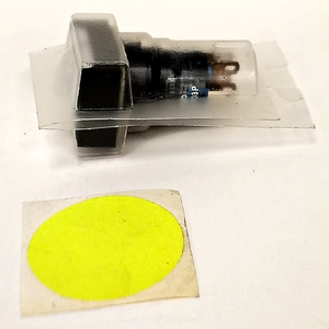 Interruptor de Botón Pulsador DC24V 250VAC <span class=keywords><strong>AL6M</strong></span> AL6HM24PJW para PLC, en Stock, Envío Rápido por DHL/UPS - Product Image 1