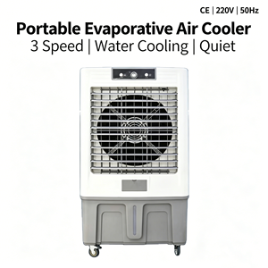 Refroidisseur d'air évaporatif mobile 2000 CFM sur roues, faible bruit, économie d'énergie, pour usage commercial (hôtels, bars, restauration) - Éco- - Product Image 5