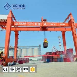 Grue à portique sur rail de type RMG 20 tonnes 40 tonnes 50 tonnes Grande machinerie pour <span class=keywords><strong>port</strong></span> maritime et cour à conteneurs - Product Image 3