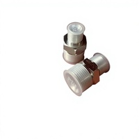Adaptador Hidráulico Recto de Alta Calidad y Sellado Hermético, de Acero al Carbono y Acero Inoxidable Forjado