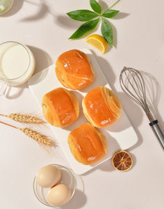 กล่องขนมอาหารเช้าขนมปังหวานแบบจีนทำจากขนมปังแผ่นนุ่มปรับแต่งได้หลายพันชั้น - Product Image 6