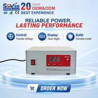 Stabilisateur de tension automatique AC haute précision TZM-1000VA 220V monophasé à commande par relais AVR pour appareils électroménagers