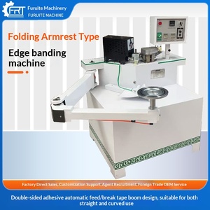 Máquina de canteado de madera con brazo oscilante para formas especiales, recorte de decoración del hogar, líneas curvas y rectas, automática, para cintas de canteado rotas - Product Image 1