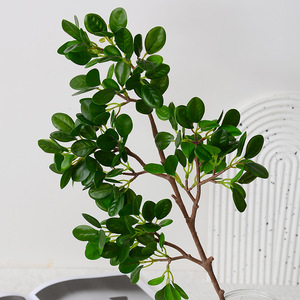 Planta Artificial de Ficus Microcarpa Flower Delight de 58cm a 110cm de Altura, Hojas de Alta Simulación para Decoración del Hogar y Accesorios de Boda - Product Image 1