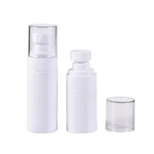 Manufacturers Wholesale 100ml Alcohol Cosmetic Pet White Plastic Bottles