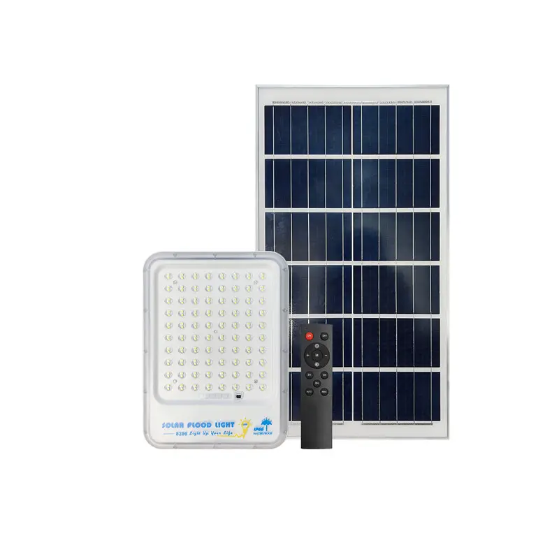 1800LM Outdoor IP65 Lamp Solar Power Flood Light Lithium Life PO4 Battery Solar Street Light With Solar Panel