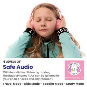Nouveaux écouteurs BuddyPhones 2026 pour enfants, casque Bluetooth stéréo sans fil pour le jeu et l'étude à domicile - Product Image 4