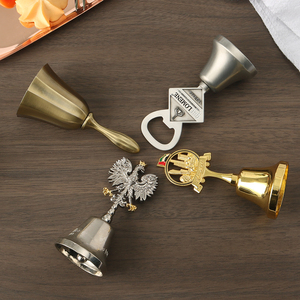 Custom Vintage <span class=keywords><strong>Brasserie</strong></span> Du Clocher Malonne Cena Campanas Entrega Qatar París Dubai Promoción Regalo Recuerdo Metal Cena Campana - Product Image 5