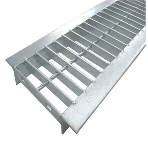地板平台用热浸镀锌25x5 30x5不锈钢室外排水格栅