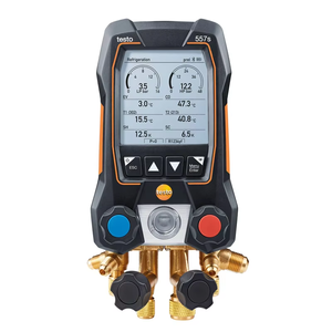 Manómetro Digital Testo 557S de Nivel Básico con Certificado de Calibración, Manómetro de Refrigerante para Aire Acondicionado -1 60 Bares, 1 Año de Garantía - Product Image 5