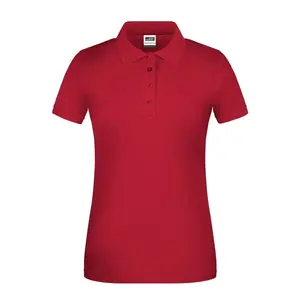 Polo BIO Workwear para mujer, merchandising sostenible - Product Image 6