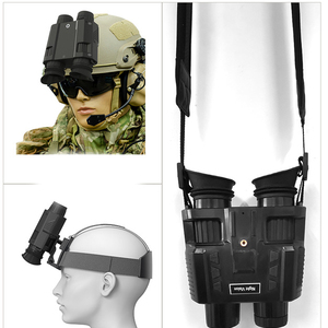 Optique d'observation nocturne 3D HD à vision directe, dispositif d'imagerie infrarouge à longue autonomie avec support de casque pour le camping et l'enregistrement de la faune - Product Image 3