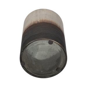 Vaso in vetro testurizzato bicolore per l'arredamento del soggiorno, elegante centrotavola decorativo per la casa, vaso decorativo per fiori - Product Image 6