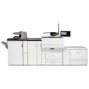 Kullanılan Ricoh Pro C5100s MPC4504 / MPC5504 / MPC6004 ticari fotokopi makinesi 3 bir yazıcı fotokopi tarayıcı