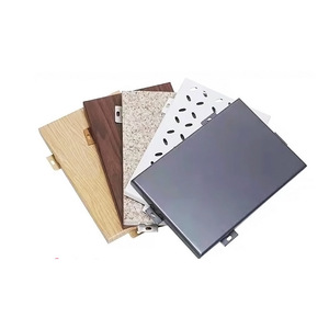 Panneau composite en aluminium, épaisseur 4 mm, léger, ignifuge, design moderne extérieur, taille personnalisée, revêtement mural et de plafond - Product Image 1