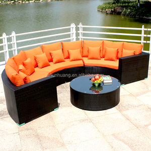 Neue stil garten rattan sofa sectional outdoor aluminium sofa sets - Product Image 2