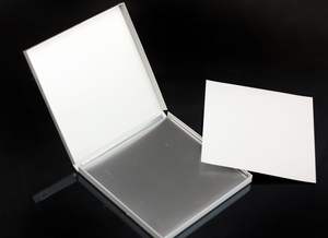 Sanpont แผ่นอะคริลิคแผ่นซิลิกาเจลอลูมิเนียม <span class=keywords><strong>TLC</strong></span> แผ่นซิลิกาเจลฟลูออเรสเซนต์20ชิ้น/กล่อง - Product Image 2