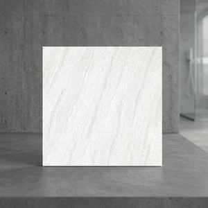 Carreaux de porcelaine double charge 1000x1000mm Estrella Blanc, surface brillante antidérapante, design traditionnel, pour sols de maison et villa - Product Image 3