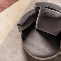 Echtes Leder Stoff Edelstahl Sofa Modern Bequemer Wohnzimmer Stuhl Sessel Moderner Luxus