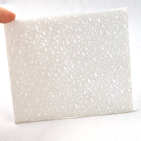 Panneau en polycarbonate vierge 100% gaufré effet diamant, protection UV, garantie 10 ans, design moderne durable, plaque en plastique pour