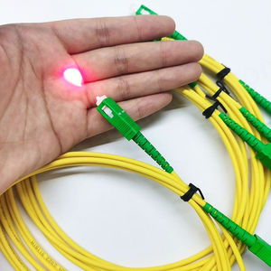จัมเปอร์สายเคเบิลใยแก้วนำแสงแบบ SC-APC โหมดเดียว SM SX สำหรับสายแพทช์ไฟเบอร์ออฟติคัลใช้ FTTH 3เมตร - Product Image 4