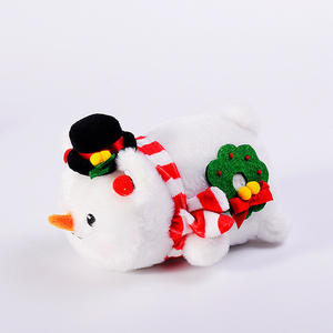 Juguete de Peluche Navideño, Suave y Lavable, Relleno de Algodón PP, Lindo Reno de Peluche, Juguete de Peluche de Papá Noel para Niña - Product Image 6