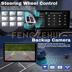 วิทยุติดรถยนต์ขนาด 10 นิ้ว 2+32G สำหรับรถฟอร์ด ทรานซิท คัสตอม ปี 2020-2024 พร้อม CarPlay, Android Auto, GPS, FM/RDS, ปุ่มควบคุมพวงมาลัย, หน้าจอแยก + กล้องมองหลัง AHD - Product Image 5