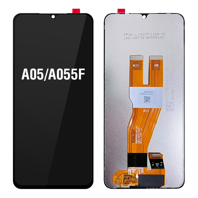 TFT Lcd OEM for Samsung A05 A055F No Frame Display Replacement Lcd Touch Screen Digitizer Assembly