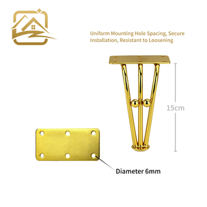 Vendors For Furniture <b>Legs</b> Factory Suppliers Solid Claw Type With Ball 15Cm Golden <b>Sofa</b> <b>Legs</b> Modern For Living Room Cabinet - Product Image 3