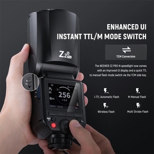 Flash Speedlite <span class=keywords><strong>NEEWER</strong></span> Z2PRO 76Ws <span class=keywords><strong>TTL</strong></span> à tête ronde pour appareils photo reflex numériques Nikon Z8 Z9 Z7 Z6 Z5 Z30 Z50 D850 D3300 D5300 D7100 - Product Image 3